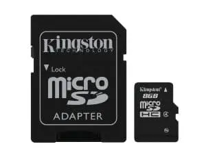 4GB Micro SD card with Adapter