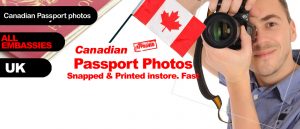 Canadian passport photo