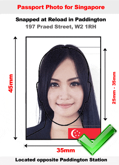 Standard Passport Photo Size Singapore