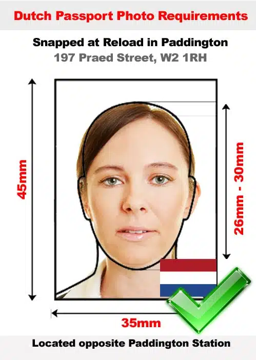 Dutch Passport Photo