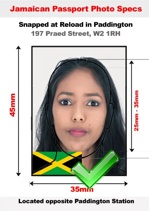 Jamaican passport photo