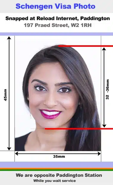 Schengen Visa photo