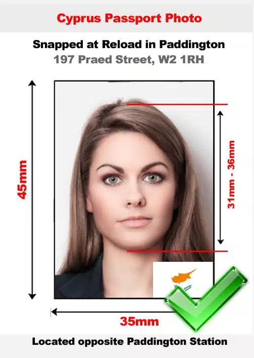 Cyprus passport photo