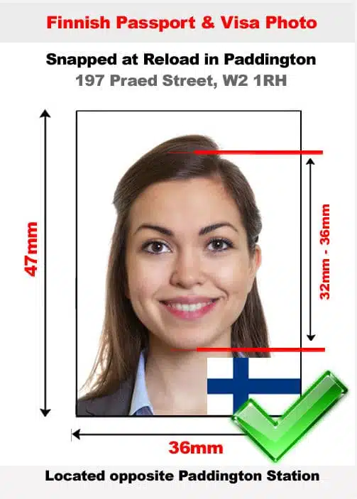 Finnish Passport Photo