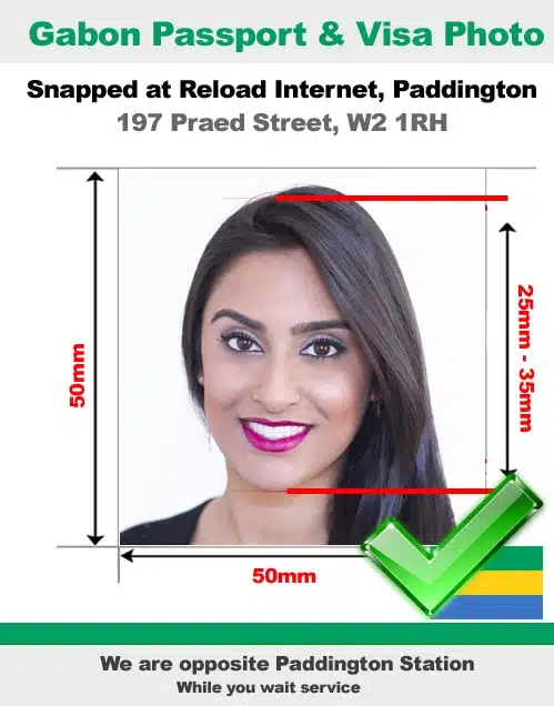 Gabon passport photo