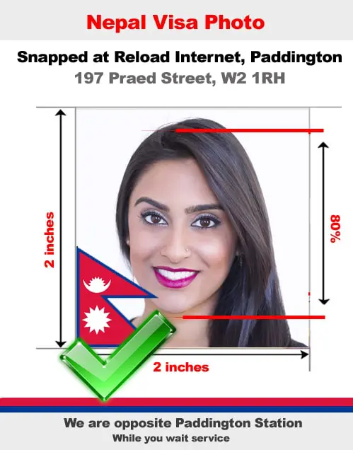 Nepal visa photo specification