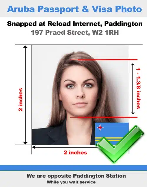 Aruba passport photo
