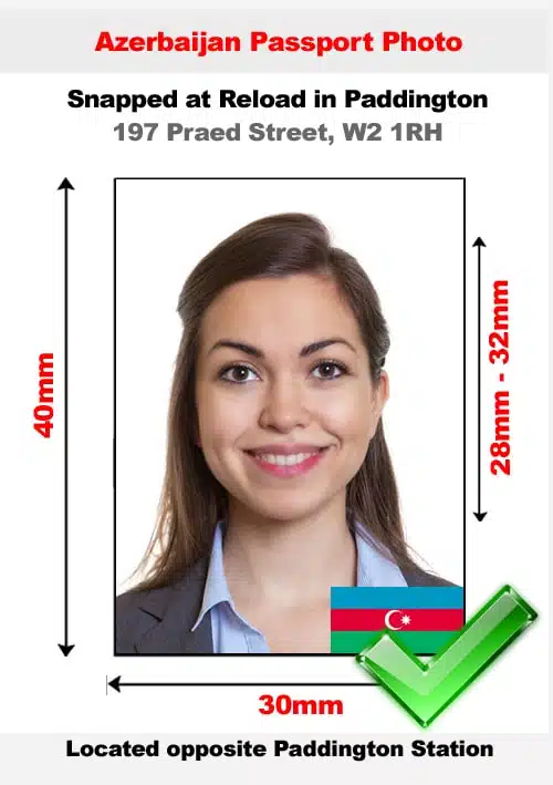 Azerbaijan passport photo