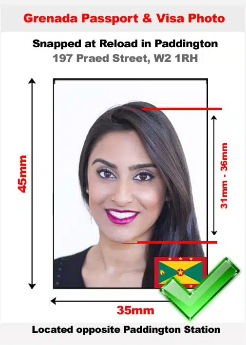 Grenada Passport Photo