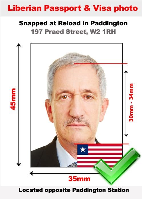 Liberian passport photo