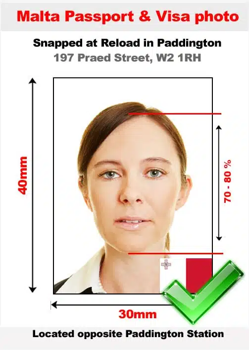 Malta passport photo