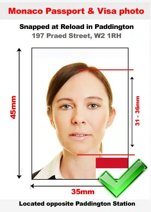 Monaco passport photo