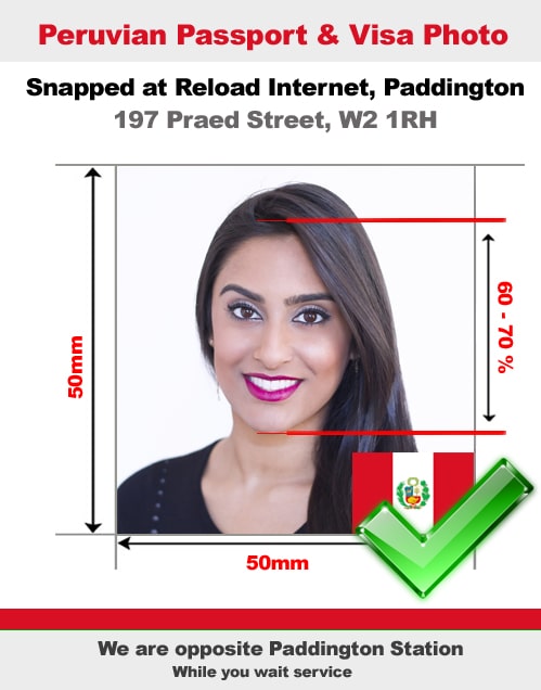 Peru passport photo