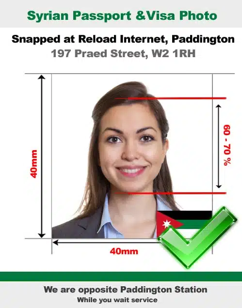 Syrian passport photo