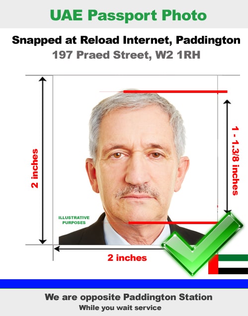 UAE passport photo
