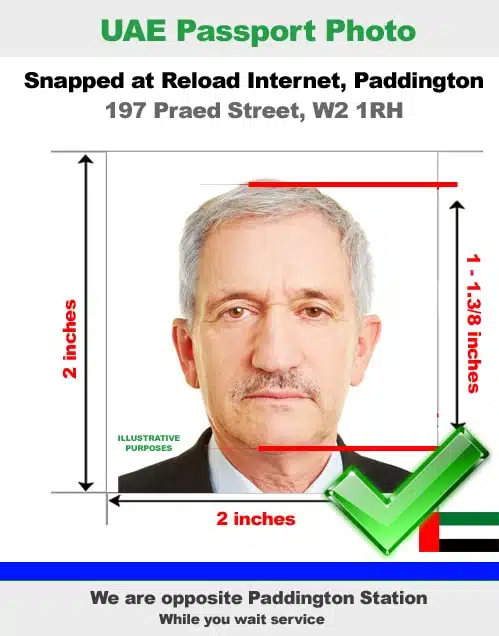 UAE passport photo