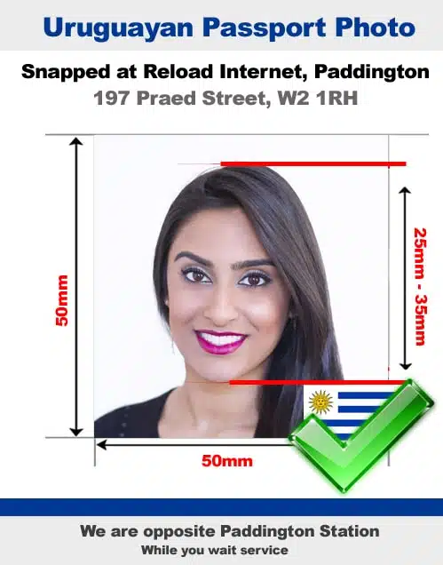 Uruguayan passport photo