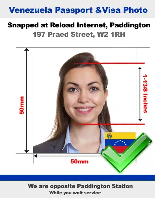 Venezuelan passport photo