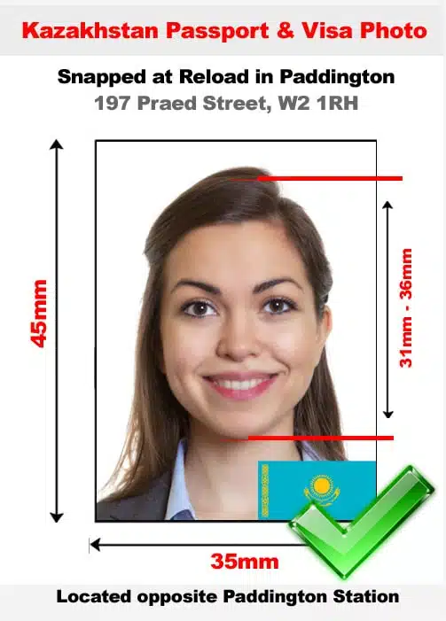 kazakhstan Passport Photo