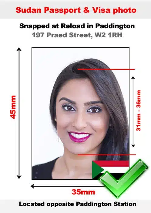 Sudan passport photo