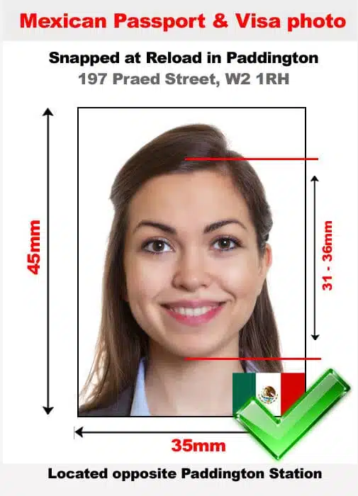 Mexican passport photo