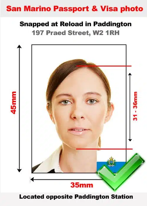 San Marino passport photo