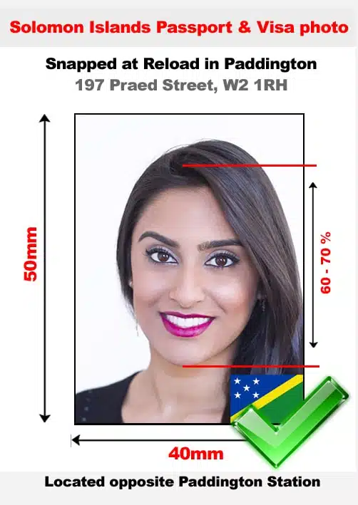 Solomon Islands passport photo