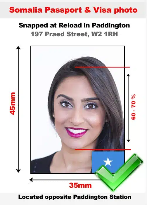 Somali passport photo