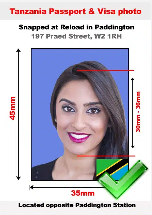 Tanzanian passport photo