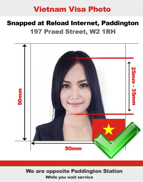 Vietnamese visa photo