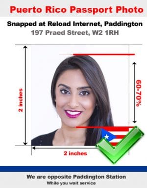 Puerto Rico Passport Photo and Visa Photo Specifications