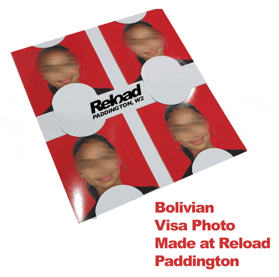 Bolivian Visa Photo