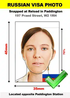 Russian Visa Photo