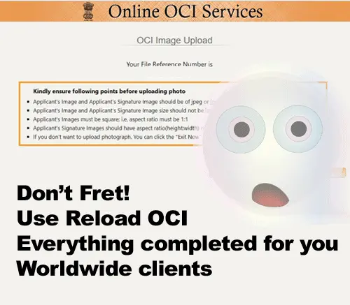 OCI application Help