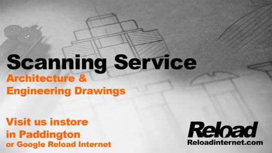 Architecture Engineering Drawing scanning service