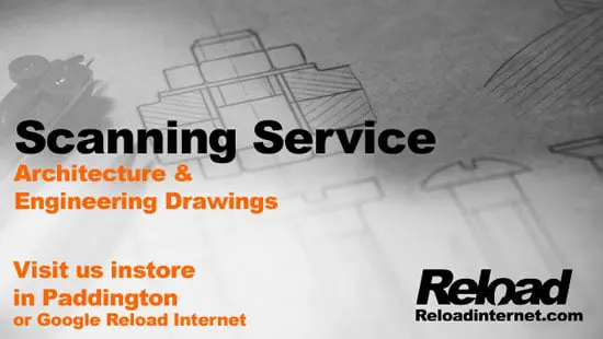 Architecture Engineering Drawing scanning service