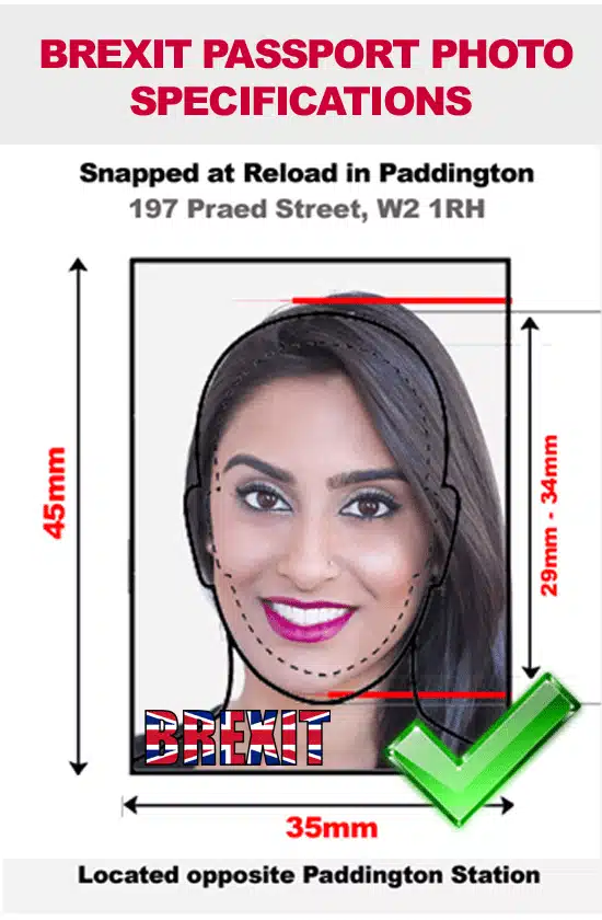 Brexit Passport photo Specifications