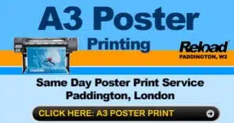 A3 Poster Printing - Same Day A3 Printing