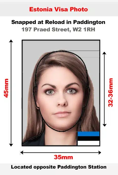 Estonia Visa Photo Specifications