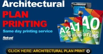 Architectural Plan Printing in London | Same day Collection or Delivery