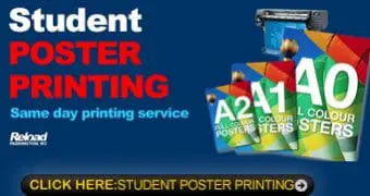 Student Poster Printing in London | Delivery or Collection