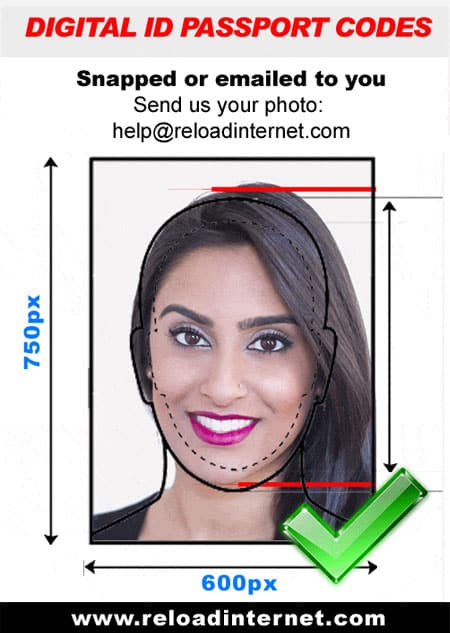 Digital Passport Photo Codes For Your Uk Passport Application Online Hm
