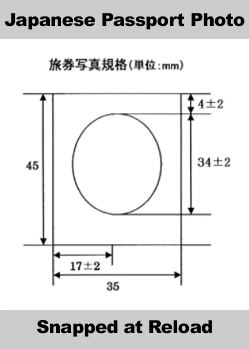 Japanese Passport Photo
