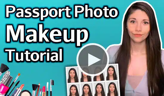 Passport Photo Makeup Tutorial