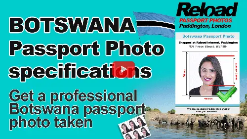 botswana passport photo