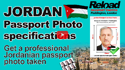 jordan visa photo size