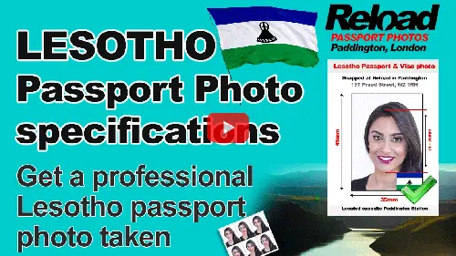 lesotho passport photo