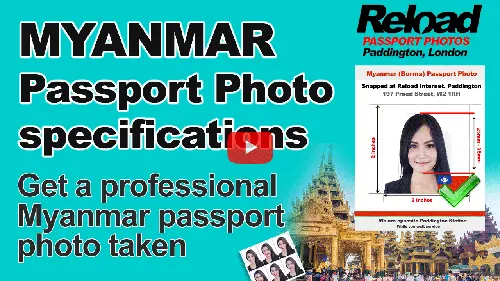 myanmar passport photo
