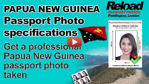 papua new guinea passport photo
