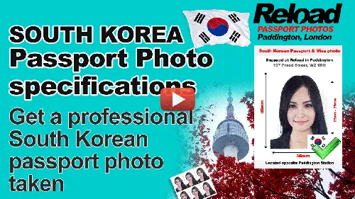 south korea passport photo